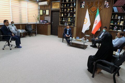 دیدار نماینده شرق هرمزگان در مجلس شورای اسلامی با رئیس سازمان بهزیستی کشور