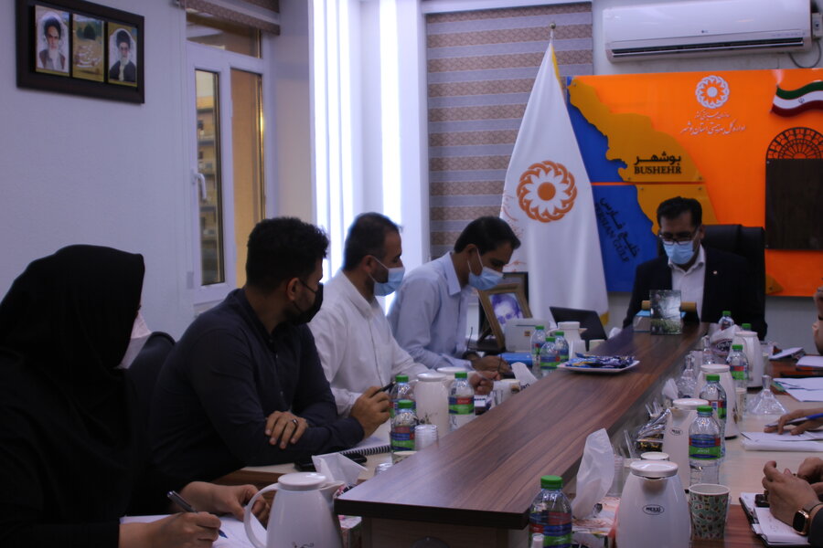 کمیته هشدار در پی ورود سامانه مونسونی بهزیستی استان بوشهر برگزار شد