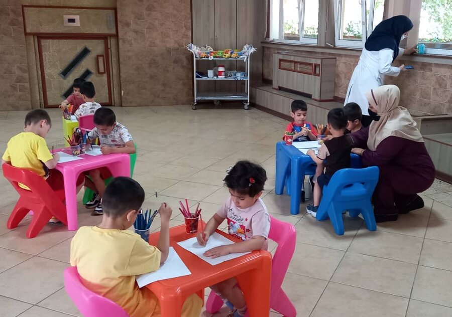 شمیرانات| برگزاری مسابقات مفرح هفته بهزیستی در شیرخوارگاه آمنه 