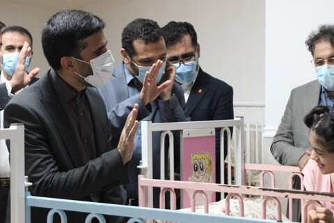 بازدید رییس سازمان از مرکز توانبخشی در بوشهر