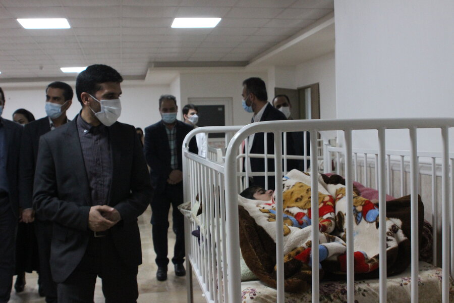 بازدید از مرکز توانبخشی در بوشهر