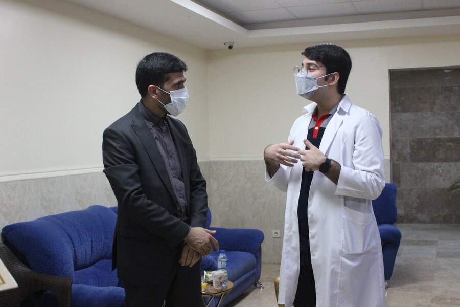 بازدید  از مرکز توانبخشی در بوشهر