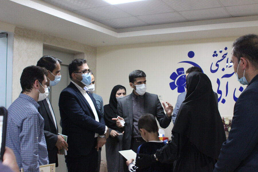 بازدید  از مرکز توانبخشی در بوشهر