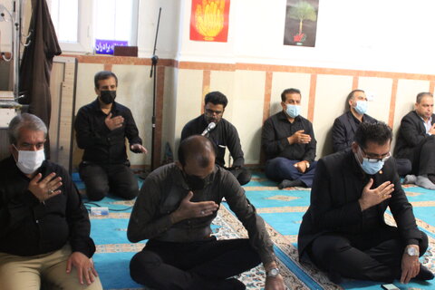 مراسم پرفیض زیارت عاشورا در  بهزیستی بوشهر برگزار شد