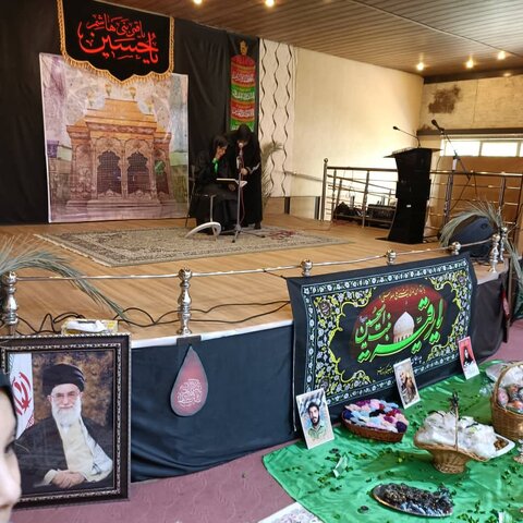 شهر تهران| گزارش تصویری برگزاری مراسم عزاداری در مرکز شیر خوارگاه شبیر 