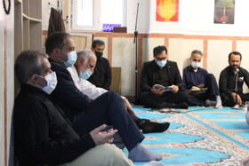 مراسم وعظ و روضه خوانی با موضوع ایثار و مددکاری در فرهنگ عاشورایی در بهزیستی استان بوشهر برگزار شد