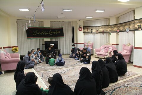 گزارش تصویری| برگزاری محفل عزاداری اباعبدالله(ع) در شیرخوارگاه حضرت علی اصغر(ع)