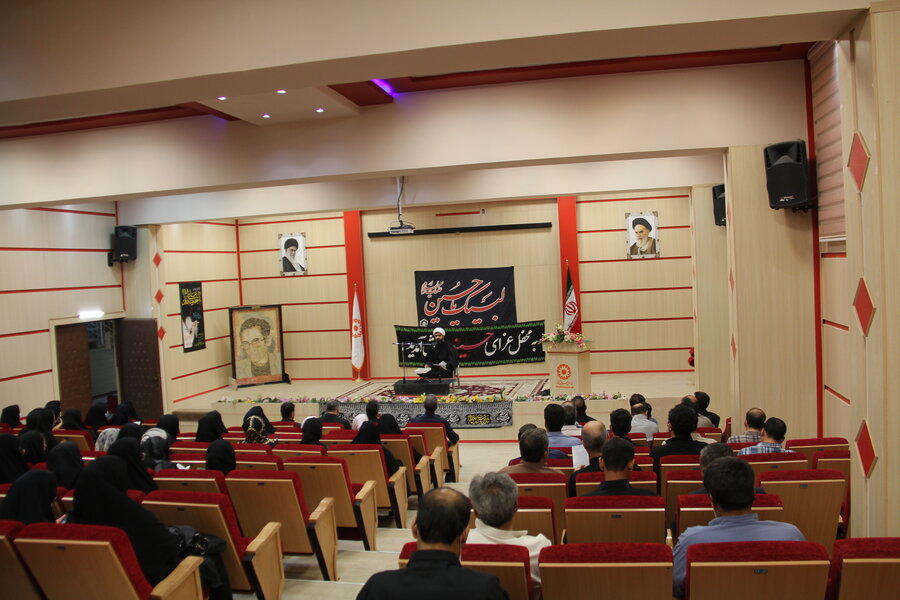 گزارش تصویری| محفل ویژه عزای حسینی در اداره کل بهزیستی ایلام