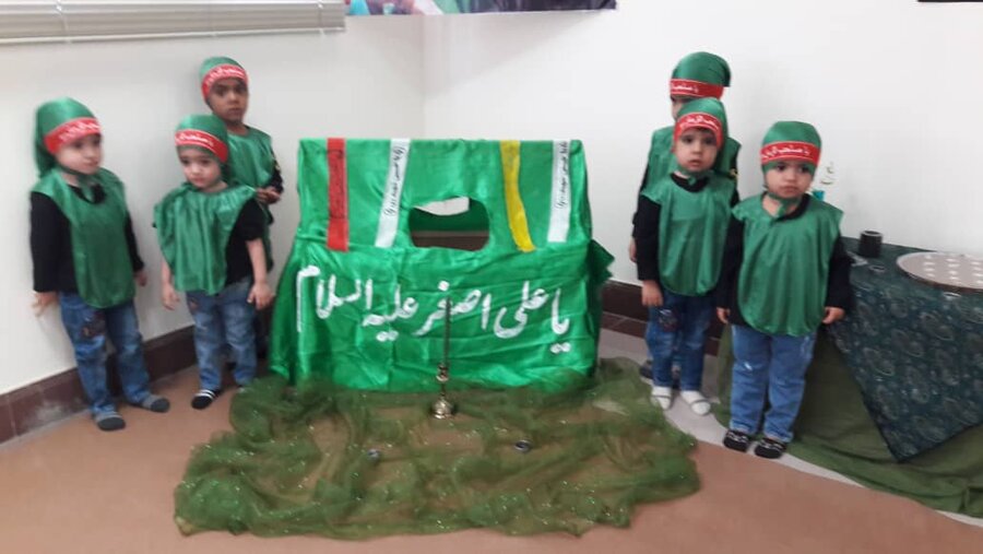 همایش شیرخوارگان حسینی در شیرخوارگاه خاتم الانبیاءبهزیستی خراسان جنوبی