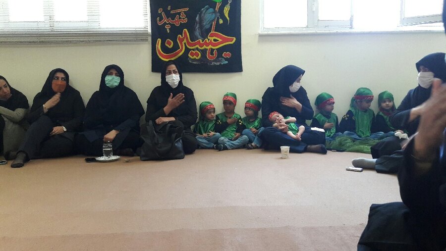 همایش شیرخوارگان حسینی در شیرخوارگاه خاتم الانبیاءبهزیستی خراسان جنوبی