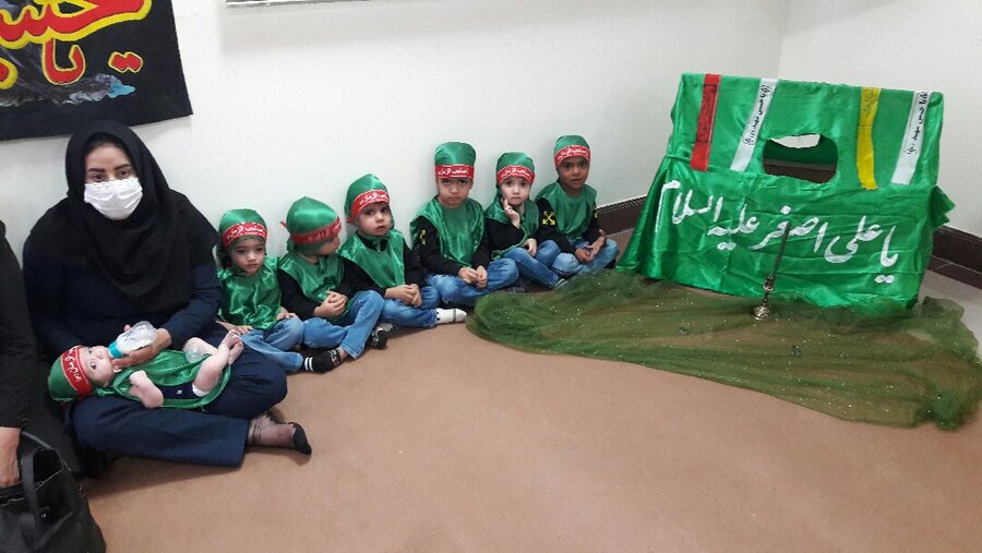 همایش شیرخوارگان حسینی در شیرخوارگاه خاتم الانبیاءبهزیستی خراسان جنوبی