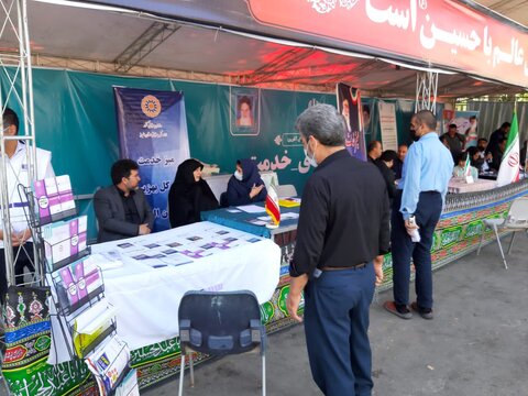 برپایی میز خدمت بهزیستی البرز در مصلّی نماز جمعه کلانشهر کرج