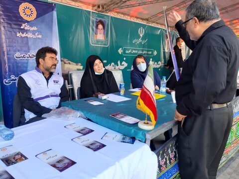 برپایی میز خدمت بهزیستی البرز در مصلّی نماز جمعه کلانشهر کرج