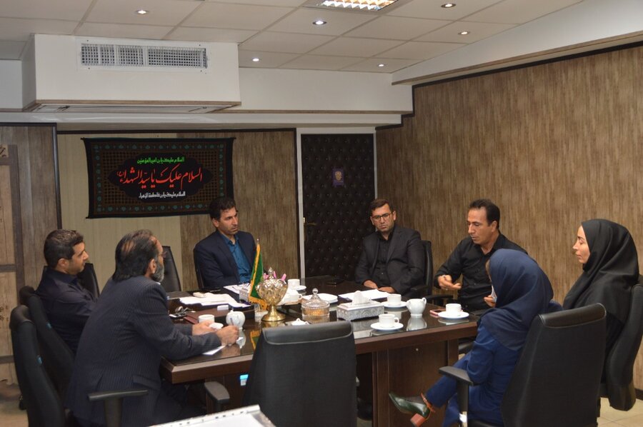 شمیرانات | جلسه ساماندهی قراردادها، املاک و امور حقوقی بهزیستی شهرستان شمیرانات 