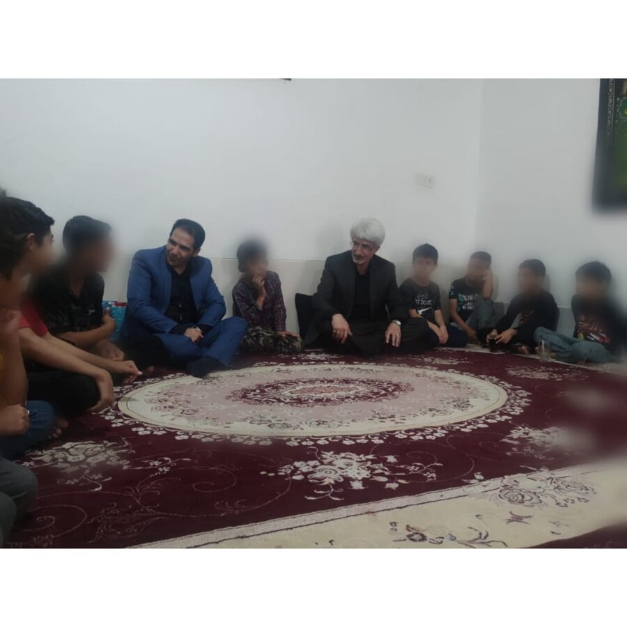 ارسنجان| دیدار صمیمانه مدیر کل بهزیستی فارس با فرزندان خانه امام علی (ع) شهرستان ارسنجان