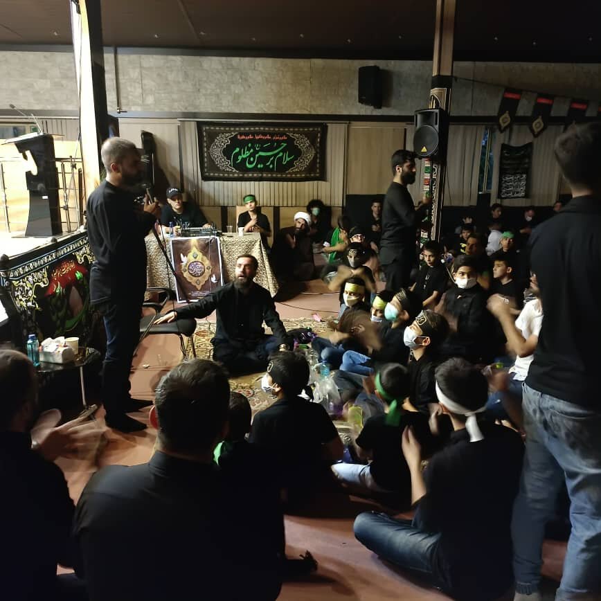 گزارش تصویری برگزاری مراسم عزاداری در  شیرخوارگاه شبیر 