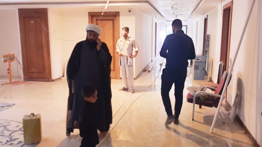 بازدید حجت الاسلام وکیل پور از هتل تراز معلولین