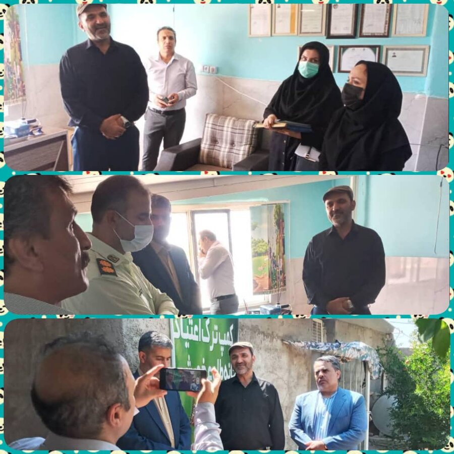 نظرآباد | بازدید از مرکز اقامتی بهبود و بازتوانی افراد با اختلال مصرف مواد خانه طلوع خورشید 