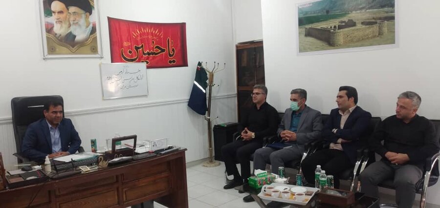 نشست هماهنگی و برنامه ریزی خدمات دهی بهزیستی به زائران اربعین حسینی در مهران