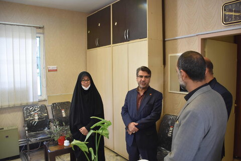 بازدید رئیس مرکز مشارکت‌های مردمی و موسسات غیردولتی و توانمندسازی بهزیستی کشور پروژه‌های مشهد