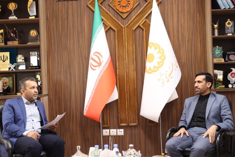 دیدار جمعی از نمایندگان مجلس شورای اسلامی با رئیس سازمان بهزیستی کشور