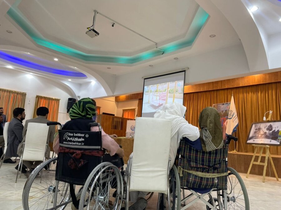 شمیرانات|افتتاح زمین بازی ویژه معلولین 