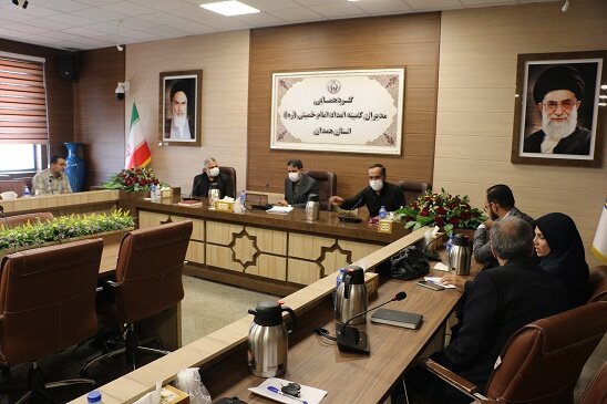 جلسه تعامل و همکاری بین بهزیستی استان و کمیته امداد امام خمینی استان 