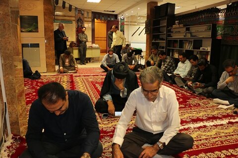 گزارش تصویری برگزاری زیارت عاشورا در 27 محرم