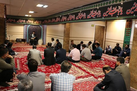 گزارش تصویری |برگزاری زیارت عاشورا در 27 محرم