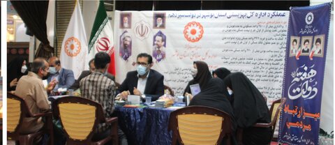 گزارش تصویری|میز ارتباطات مردمی بهزیستی بوشهر بر پا شد