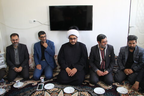 افتتاح یک واحد مسکونی در شهر جاورسیان خنداب به مناسبت گرامیداشت هفته دولت