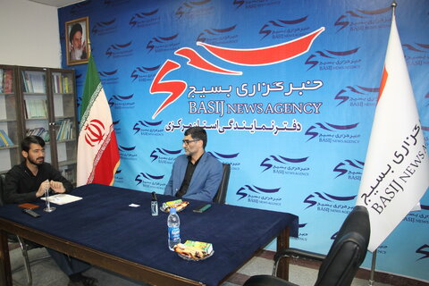گزارش تصویری ا حضور سرپرست بهزیستی استان در خبرگزاری بسیج به مناسبت فرا رسیدن هفته دولت
