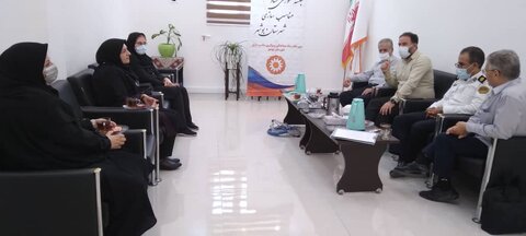 شهرستان بوشهر/جلسه مشورتی مناسب سازی فضای شهری  برگزار شد