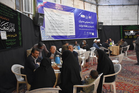 میز خدمت بهزیستی خراسان رضوی در مساجد مشهد