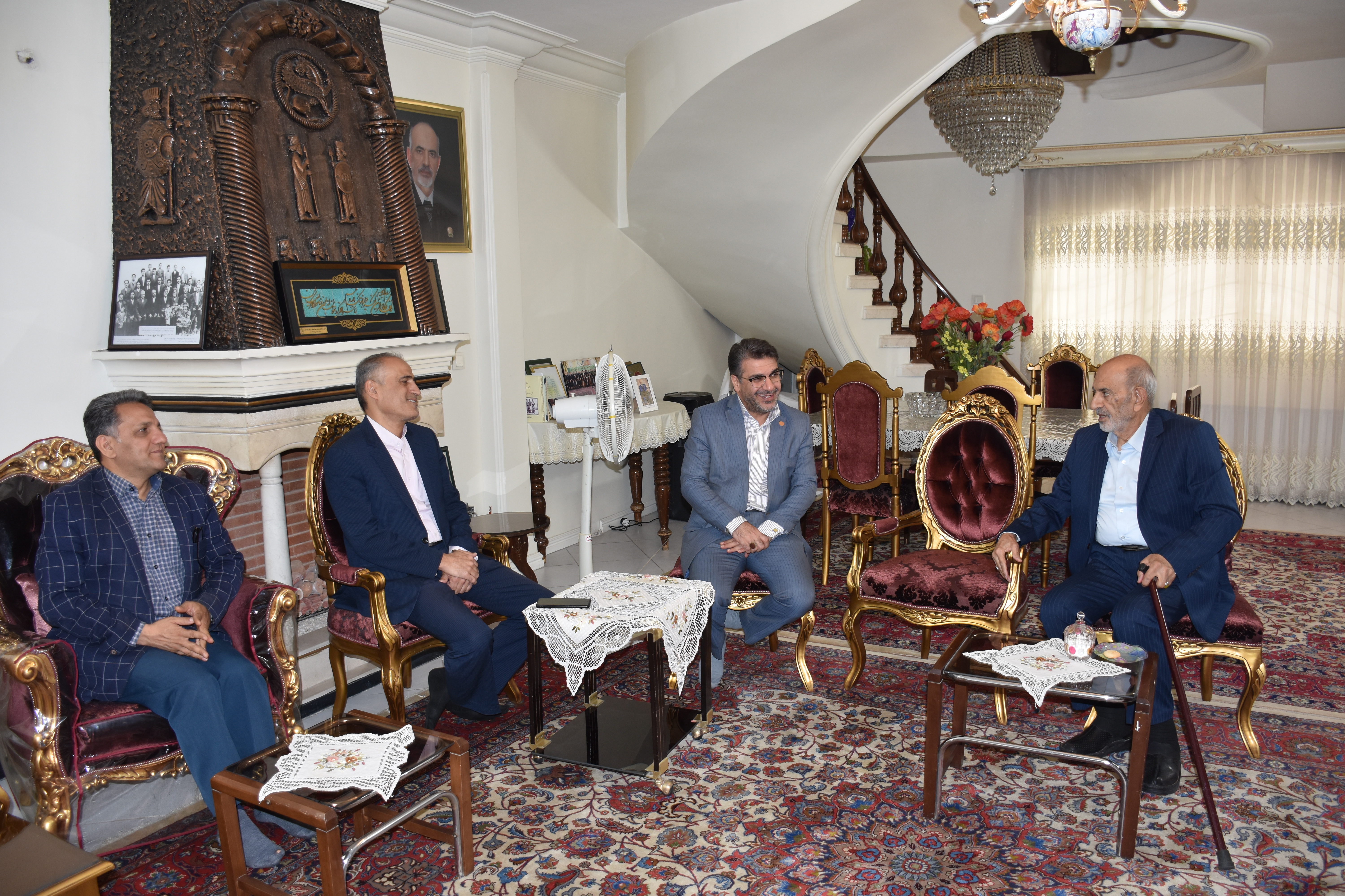 دیدار با اولین مدیرکل بهزیستی خراسان بزرگ از بدو تشکیل سازمان بهزیستی