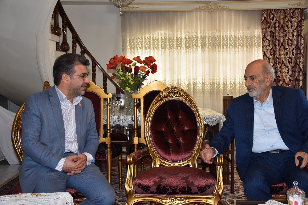دیدار با اولین مدیرکل بهزیستی خراسان بزرگ از بدو تشکیل سازمان بهزیستی