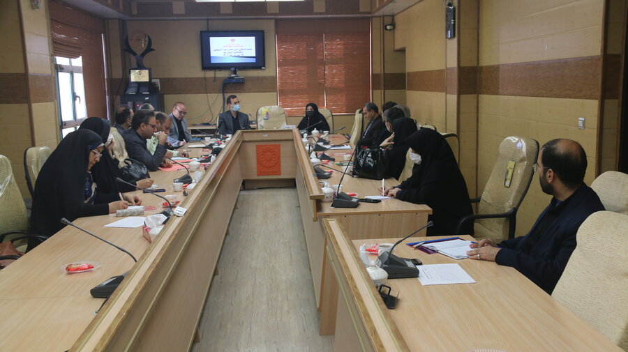 دومین جلسه استانی دبیرخانه رصد آسیبهای اجتماعی استان قم برگزار گردید