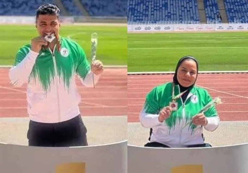 درخشش توانیابان خوزستانی در مسابقات گرند پری مراکش