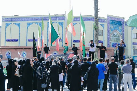 آمل׀  برگزاری مراسم عزاداری ناشنوایان بمناسبت اربعین حسینی در شهرستان آمل