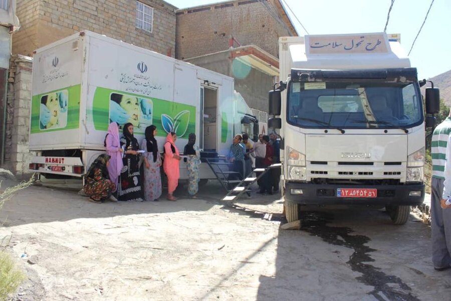 برگزاری اردوی جهادی گروه پیام آوران لبخند