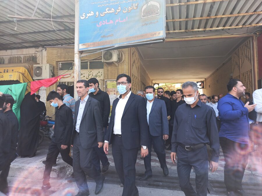 حضور مدیر کل و معاونین بهزیستی در راهپیمایی مردم استان بوشهر