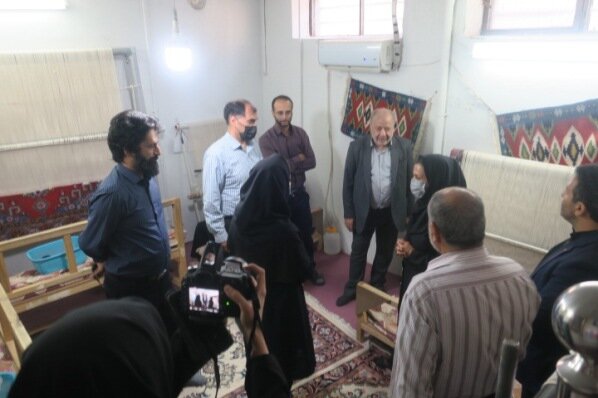 گلپایگان| بازدید نماینده مردم شهرستانهای گلپایگان و خوانسار در مجلس شورای اسلامی از مراکز توانبخشی تحت نظارت بهزیستی