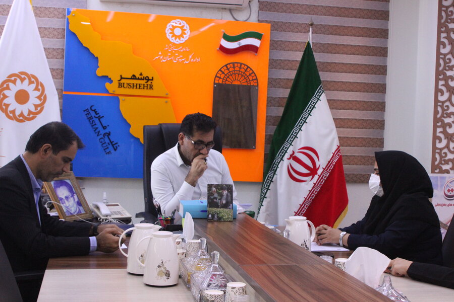  میز خدمت ویژه خانواده های شاهد و ایثارگر کارکنان بهزیستی بوشهر برپا شد