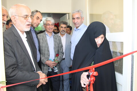 افتتاحیه مرکز روزانه سالمندان شهرستان خمین