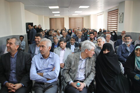 گزارش تصویری ا افتتاحیه مرکز سالمندان سخا در شهرستان خمین