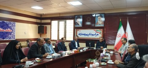 مراسم تودیع و معارفه ذیحساب اداره کل بهزیستی خراسان جنوبی