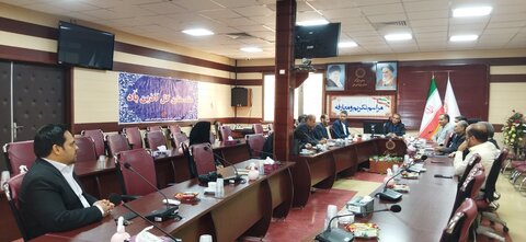 مراسم تودیع و معارفه ذیحساب اداره کل بهزیستی خراسان جنوبی