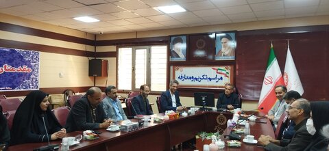 مراسم تودیع و معارفه ذیحساب اداره کل بهزیستی خراسان جنوبی