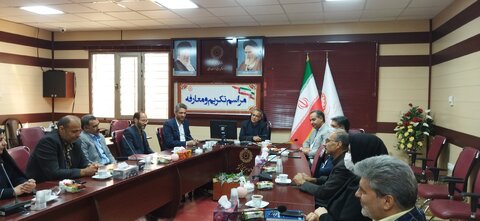 مراسم تودیع و معارفه ذیحساب اداره کل بهزیستی خراسان جنوبی