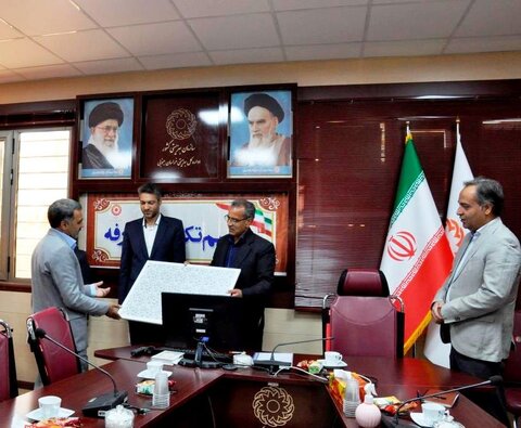 مراسم تودیع و معارفه ذیحساب اداره کل بهزیستی خراسان جنوبی